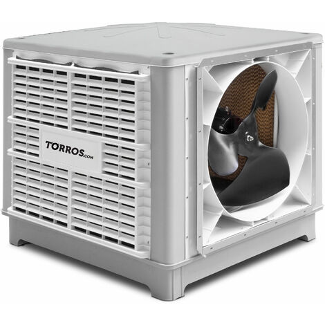 Mw Tools – Rafraîchisseur d'air évaporatif mural 200m² – Débit 18000 m³/h – Faible consommation énergétique – Niveau sonore 67dB – BVK1800SH (1/3)
