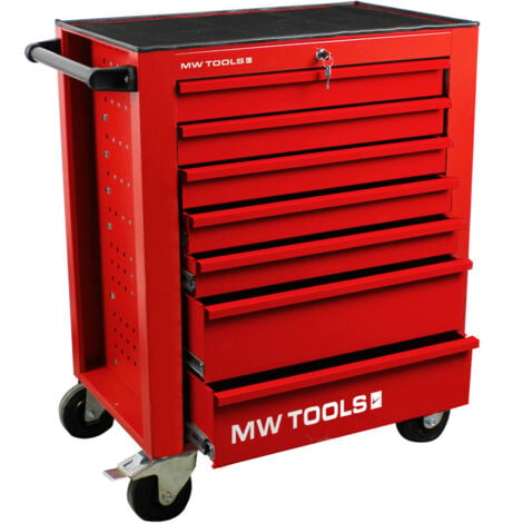 Servante d'atelier complète 211 outils MW Tools MWE211G