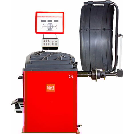 Équilibreuse de roue voiture automatique 220V 24 pouces MW Tools BB350