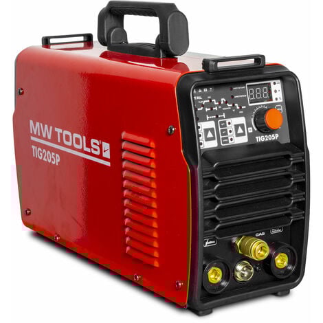 Poste à souder inverter TIG DC Pulse 200 A + accessoires MW Tools TIG205P