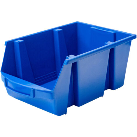 24 bacs de rangement bleu 335x215x150 mm MW Tools BOT40 (1/3)