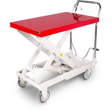 Table élévatrice hydraulique mobile à ciseaux 500 kg MW Tools WT500