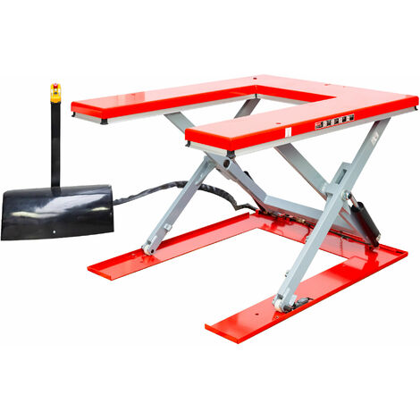 Mw Tools – Table élévatrice à ciseaux 1000 kg – Dimensions 1450 x 985 mm – Hauteur de levage réglable – TPSL1150 (1/5)