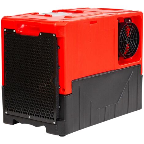 Mw Tools – Déshumidificateur pro mobile 45 L/jour en polyéthylène antichoc – Pompe d'évacuation intégrée jusqu'à 5m – BDP45