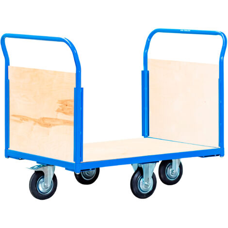 Chariot de transport 360° avec 1 plateau et 2 parois MW Tools SH50102W (1/3)