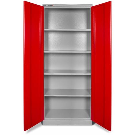 Armoire de rangement 2 portes 950x500x1950mm MW Tools DEK19509550