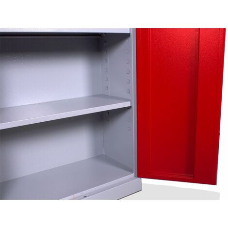 Armoire de rangement 2 portes 950x500x1950mm MW Tools DEK19509550