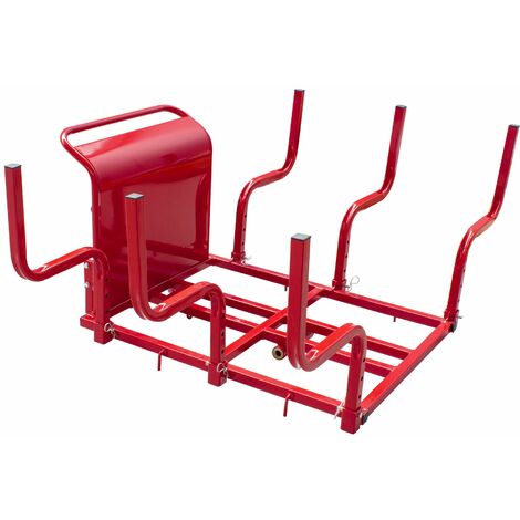 Torros – Châssis pour transport de bois – Compatible dumper MRP300 – Supports latéraux réglables – Pour terrains marécageux – MRP300AH (1/3)