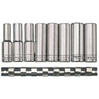 Jeu de douilles longues sur rail 1/2 8 pcs Teng Tools M1207