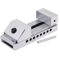 Étau de mesure et de rectification serrage par goupille largeur des mors 36 mm ouverture 40 mm hauteur des mors 20 mm Vertex VMV-15
