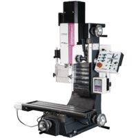 Perceuse-fraiseuse X 390 mm Y 210 mm Z 270 mm BT30 1,5 kW 230 V moteurs pas-à-pas affichage digital Optimill MH25SPV