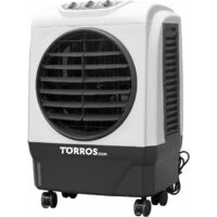 Rafraîchisseur d'air évaporatif semi-professionnel mobile 25m² 2000m³/h Torros BVK200