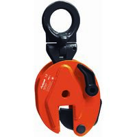 Pince de levage 1 t pour tôles 0-20 mm – Anneau pivotant et sécurité de serrage – Charge à partir de 10% de la capacité – Unicraft