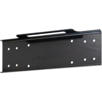Mw Tools – Plaque de montage pour treuils 5,5 t – Tôle d'acier 5 mm – Dimensions 580 x 182 x 100 mm – Revêtement époxy – UM55