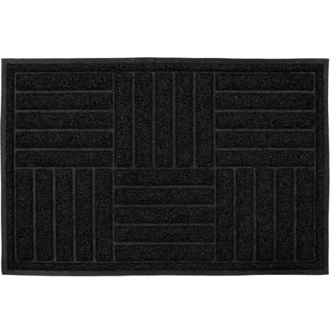 Mud Grabber Spaghetti Scraper Doormat, 40x60cm, Black Square (1/4)