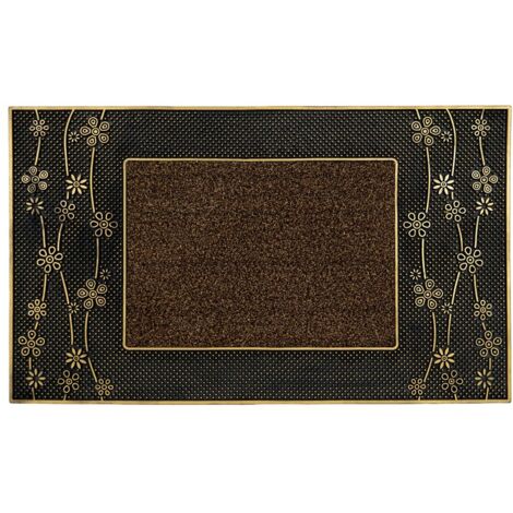 Daisy PVC Pin Scraper Doormat, 45x75cm, Gold (1/4)