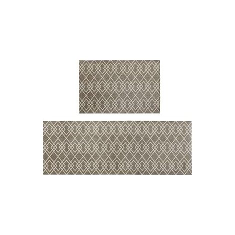 Mega Machine Washable Doormat and Runner, Diamond Trellis (1/4)