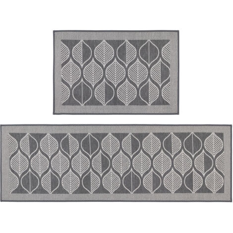JVL Expression Doormat and Runner Set, Leaves (1/5)