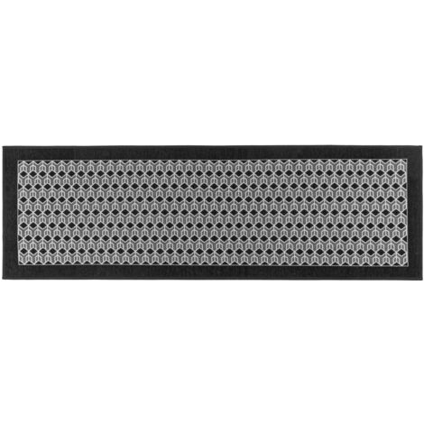 JVL Allure Runner, Black - 50x150cm (1/5)