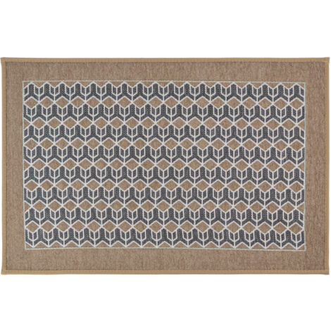 JVL Allure Doormat, Beige - 50x75cm (1/5)