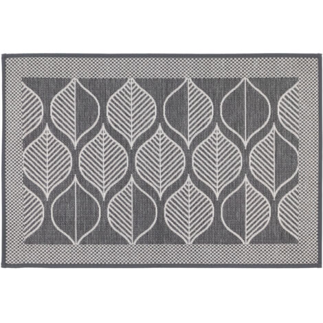 JVL Expression Doormat, Leaves - 50x75cm (1/5)