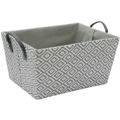 Argyle Rectangular Storage Basket (1/4)