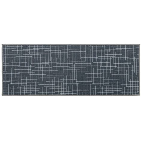 Savio Machine Washable Runner Mat, 57x150cm, Grey (1/4)