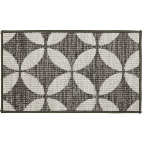 Fiora Machine Washable Doormat, 44x75cm, Pewter (1/4)