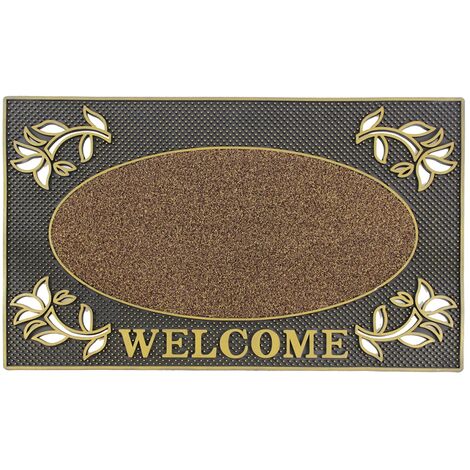 Metallic Doormat, 45x75cm, Gold (1/4)