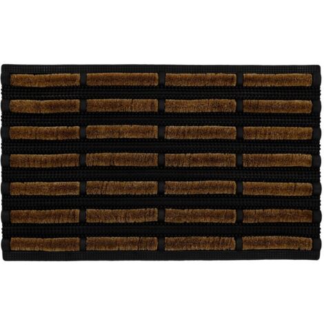 Nimbus Rubber Coir Tuffscrape Doormat, 45x75cm (1/4)