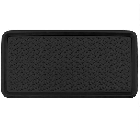 Opus Moulded Rubber Boot Tray Mat, 41x81cm