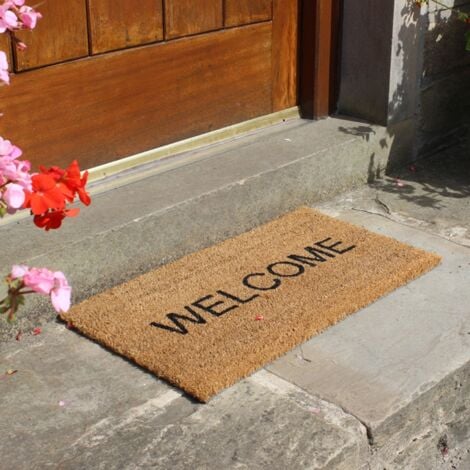 Astro Turf Door Mat Home Entrance Outdoor Scraper Plastic Mats Anti Slip  40x70cm