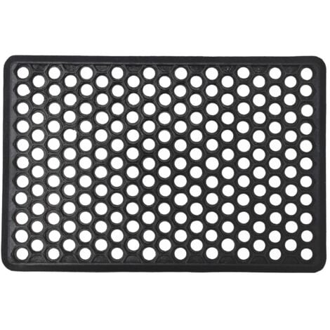 Honeycomb Outdoor Rubber Ring Entrance Floor Doormat, 40x60cm