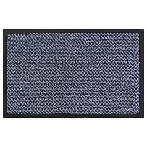 Heavy Duty Barrier Door Floor Mat, 80x120cm, Blue Black (1/4)