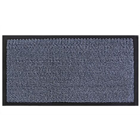 Heavy Duty Barrier Door Floor Mat, 80x140cm, Blue Black (1/3)