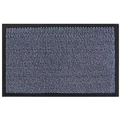 Heavy Duty Commodore Backed Barrier Door Floor Mat, 40x60cm, Blue (1/4)