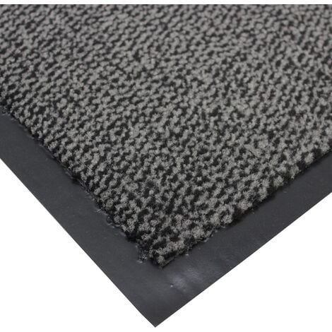 Heavy Duty Commodore Backed Barrier Door Floor Mat, 40x60cm, Grey