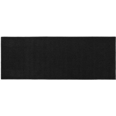 Eden Machine Washable Latex Backed Runner, 57x150cm, Black (1/4)