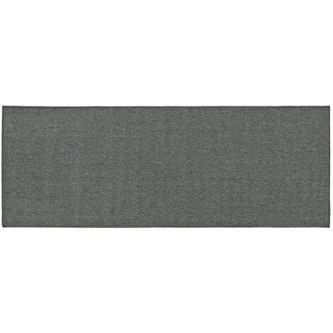 Eden Machine Washable Latex Backed Runner, 57x150cm, Grey (1/4)