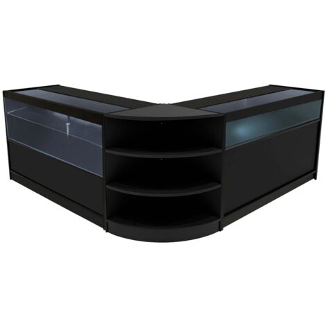 Harmonia LED-Ladenthekenset Schwarz – Modelle B1500, C1500 & LM60 (1/5)