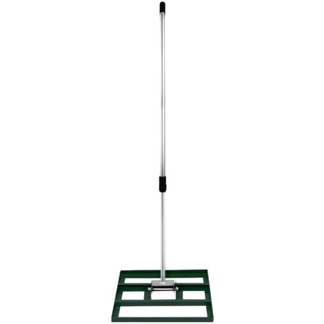 Rasenrakel 50cm x 32cm Levelingrake Rasen Rake Rakel zum Sanden Stahl