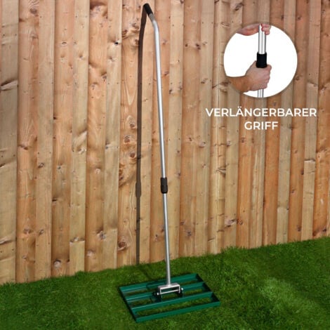 Rasenrakel 50cm x 32cm Levelingrake Rasen Rake Rakel zum Sanden Stahl