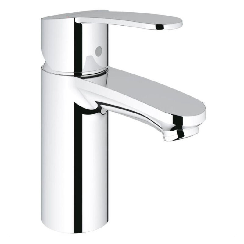 Grohe Essence - set mitigeur de lavabo taille S + Bonde clic clac Grohe  pour lavabo avec trop-plein (23590001-CLICCLAC) - Livea Sanitaire