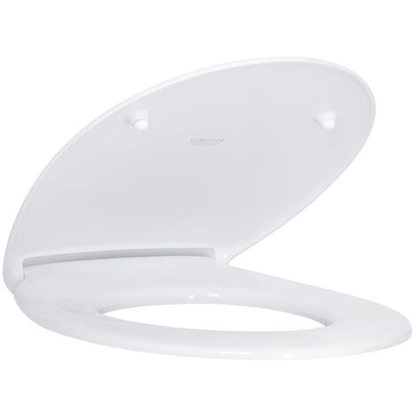 Grohe Bau Ceramic Siège abattant WC, blanc (39493000)
