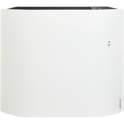 Atlantic – Radiateur à inertie horizontal 1000W en fonte – Pilotage intelligent connecté – Fonction lumineuse – 507624