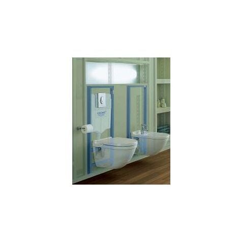 Grohe Pack bâti-support Rapid SL  + Plaque chrome (38772001)