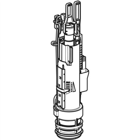 Mécanisme de chasse d'eau à étrier Geberit - Pour réservoir bâti support  Duofix