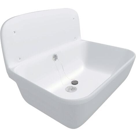 Sanit (Groupe Nicoll/Aliaxis) Poste d eau pour fixation murale, blanc (60001010099)
