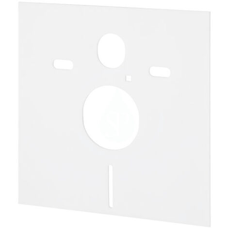 Grohe Pack WC Bâti autoportant Rapid SL avec Plaque Skate Cosmopolitan chromée et Set d'isolation phonique (39145000-1)