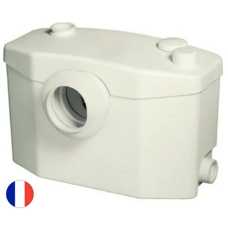 SFA – Sanibroyeur sanitaire 100900 – Évacuation horizontale jusqu'à 100m – Puissance 400W – Pour WC, lavabo, douche, bidet – Made in France